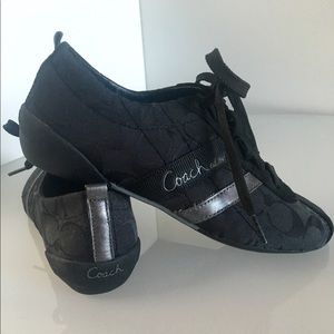 NWT Black Coach Sneakers
